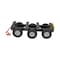 Vestil Black All Terrain Eight Wheel Dolly 1000 lb Capacity ALL-T-D6W-1000 - alternate 2